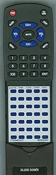 【中古】取り替えっこ用のリモート・抑えつけるBROKSONIC ctvg4563ulct、ctvg5463ulct