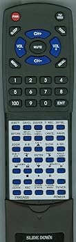 【中古】交換用のリモート・コントロールパイオニアdvpt100、076r0jn020、dvpt100s、vxx2978