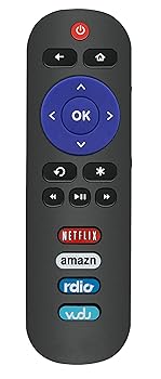 【中古】【未当て嵌める】RC280取り替えっこ用遠隔操作 TCL ROKUかっこ良いテレビ受像機 55US5800 40FS3800 48FS3750 50FS3800 55FS3750 43FP110 49FP110 40FS3750 55UP120 40FS4610R 3用
