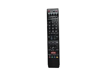 【中古】HCDZ 取り替えっこ用遠隔操作 Netflix名取り草付き添い人 Sharp LC-52LE830U LC-60LE831U LC-40LE835 LC-40LE835U Samrt 3D AQUOS LCD LED 高品位テレビ TV用
