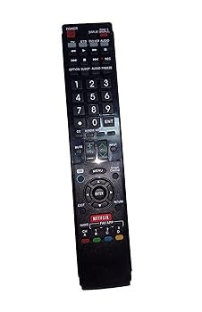 【中古】【未当てはめる】入り代わり遠隔操作 相応う機種: 小ざかしい LC-60LE755U LC-60LE640U LC-46LE832U LC60LE820 LC-46LE835 LC-40LE830U AQUOS LED LCD 固定ディスク TV Netflix 3Dボタ