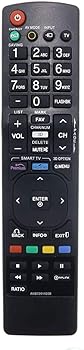 【中古】AWO akb72915238目あたらしい取り替えっこリモートコントロールfor LG 3d TVs 47lv3700 47lv5400 47lv5500 47lw5600 47lw5700