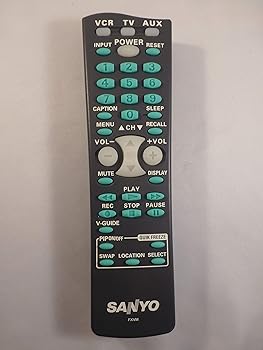 【中古】【未当て嵌める】SANYO OEM FXVM テレビ受像機遠隔操作 PN: 6450538704