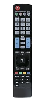 【中古】目あたらしいリモートコントロールakb72914209 Fits for LG血しょうTV 42pj550 42pj650 50pj350 50pj550 50pj650 50pk250 50pk350 50pk550 50pk790 60p