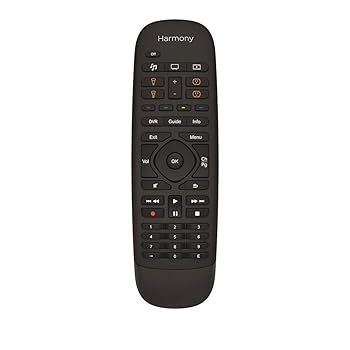 【中古】Harmony Logitech Logitech ホームコントロールリモコン 黒いこと-915000239