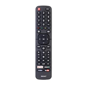 【中古】EN2A27 EN2A27S 取り替えっこ用遠隔操作 相応う機種: Hisense Smart TV 55H6B 50H7GB 50CU6000 50H5C 50H6C 50H7C 50H7GB1 50H8C 55H5C 55H7B 55H7C 55H8C