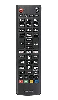 【中古】AKB75095308交換用リモコン LG LED LCD TV 32LJ610V 43UJ634V 49UJ634V 55UJ634V 65UJ634V 43UJ6309 49UJ6309 60UJ6309 65UJ6309 43LJ614V 43UJ6