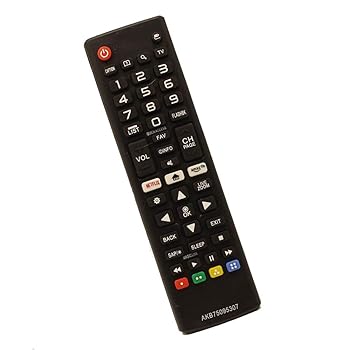 【中古】【未当て嵌める】AKB75095307 取り替えっこ用遠隔操作 LG TV 60UJ6300 60UJ6050 60UJ6350 65UJ6300 65UJ6050 65UJ6350 43LJ5550-UC 55UJ6050 49LJ5550 55LJ550M 55UJ6350
