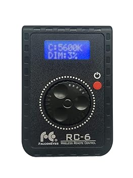 【中古】Falcon Eyes RC-6 リモコン Falcon Eyes RX-12TD、RX-18TD、SO-28TD、Link Star RX-9TD、RX-11TD LEDビデオライト|AJIMURA-SHOP
