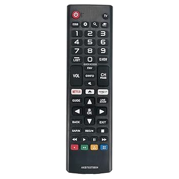 【中古】VINABTY AKB75375604 取り替えっこ用テレビ受像機遠隔操作 LG LCD LED TV 43UK6300PUE 55UK6300PUE 49UK6300PUE 65UK6300PUE OLED55C8PUA OLED65C8PUA 65SK8000