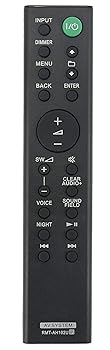 【中古】RMT-AH102U 交換用リモコン ソニーホームシアターシステム HT-XT100 HT-CT390 SS-RT3 サウンドバー