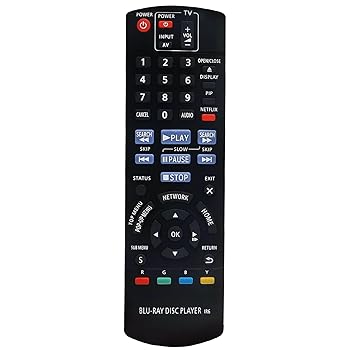 【中古】N2QAYB000575 代替リモコン パナソニックブルーレイディスクプレーヤー DMP-BD75 DMP-BD755 DMP-MST60 DMP-MS10 DMP-BDT210 DMP-BDT110 DMP-BDT2|AJIMURA-SHOP