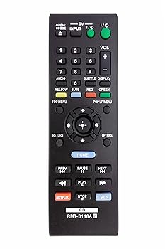 【中古】RMTB118A RMT-B118A 交換用リモコン 対応機種: ソニー DVD/Blu-ray Player BDP-BX18 BDP-BX38 BDP-BX39 BDP-BX58 BDP-BX59 BDP-BX110 BDP-BX310｜AJIMURA-SHOP