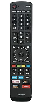 【中古】【未使用】交換用リモコン Hisense TV H6E H8E シリーズ 49H6E 60H6E 49H6E1 60H6E1 49H6020E 60H6020E 49H6030E 60H6030E 49H6040E 60H6040E 49H605050505