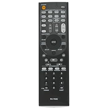 【中古】RC-762M 取り替えっこ用遠隔操作 相応う機種: Onkyo ホームシアターシステム HT-RC230 HT-S3300 HT-S3400 HT-S5305 SKF-380L SKF-380R SKR-380L SKF-380R T