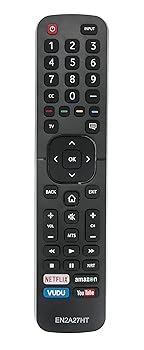 【中古】VINABTY 交換用リモコン 適合機種: HISENSE EN2A27HT 4K TV 30H5D 40H5D 40H5080E 43H5D 43H6D 43H7D 43H8C 43H620D 49H6E 50DU6070 50H5D 50H6D|AJIMURA-SHOP
