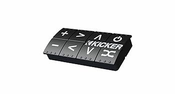【中古】Kicker 40PXIRCX リモコン 30フィートケーブルYと取付金具付き|AJIMURA-SHOP