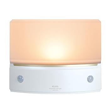 【中古】【未使用】エルパ (ELPA) もてなしライト (薄型/電球色/電池式) 人感センサー/ライト/屋内 HLH-1203(PW) 5,666円