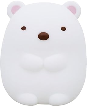 【中古】【未使用】ベッドサイドランプ すみっコぐらしのおやすみライトミニ しろくま EX-3173 ホワイト