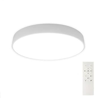 【中古】最高限度ともし火 調光 調色 6~8畳 遠隔操作付き添い人 30W 薄型手合い かっこ良い 白熱電球色 昼光色 昼白いこと LED照明装置物の具 常夜灯付き添い人 引っ掛け式 北欧風 寝 家電-その他