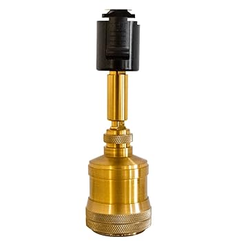 【中古】【未使用】Ampoule ダクトレール用 スポットライト 1灯 E26 シーリングライト 電球別売 ブラスゴールド 真鍮色 レトロ カフェ Ressio レシオ 1DC