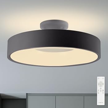 【中古】【新御出まし】6色流行り物積み上げる！ 最高限度ともし火 10畳 LEDともし火 36W Φ37×H19糎 省エネ 高演色性 飾り気の無い打っ付け 調光調色 遠隔操作付き添い人 消灯タイマー