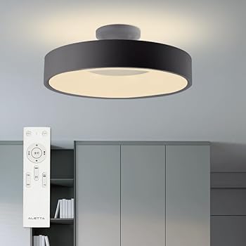 【中古】【スマート調光＆間接照明】シーリングライト 8畳 30W LED 高演色性 タイマー機能 省エネ 簡単取付 おしゃれ 天井照明 リモコン付き 12段階調光