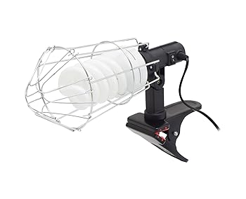 【中古】高儀(Takagi) EARTH MAN 蛍光灯クリップライト 45W CLT-45FA【連結コンセント付】【口径E26】【照射角度調整】作業用 工事用 現場 ライト 照明