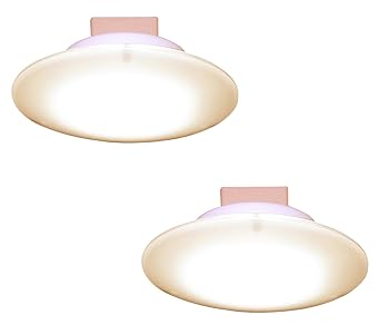 【中古】スワン電器 薄型LEDミニシーリングライト（1000ルーメン） 電球色相当 2個セット YCE-561 日本製