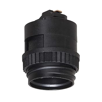 【中古】【未使用】ダクトレール用 天井直付器具 電球ソケット ランプソケット E26口金対応 SA15 黒