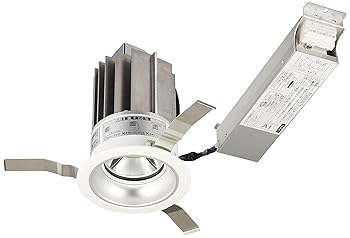 【中古】【未当て嵌める】大光電機 DAIKO ＬＥＤ落ちこむ点火装置 埋込穴φ100 LED内蔵 カットオフ15° ワット数内蔵 LED 45W 昼白いこと 5000K LZD-9000WWW3