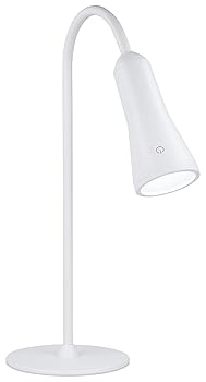 【中古】【未使用】GENTOS(ジェントス) LEDデスクライト USB充電式 【明るさ 300ルーメン】専用充電池使用 眼の事を考えたデスクライト ルミリオン DK-R111WH ホワ