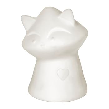 【中古】【未使用】イケア IKEA LEDナイトライト ホワイト 白 アライグマ x20342682 LURIGA