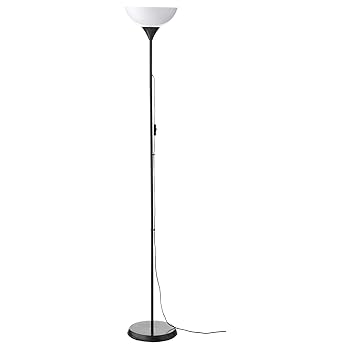 【中古】ノート / NOT / フロアアップライト / ブラック / ホワイト[イケア]IKEA(30139878) 8,018円