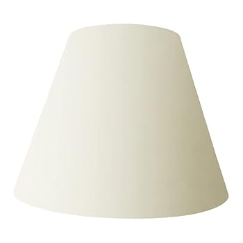 【中古】【未当て嵌める】lamp-shade 【A-28150】手式影法師 手式影法師 照明ランプ影法師取り替えっこ用 灯し火照明ランプの傘 照明装置 綿織物 薄ベージュ 差しわたし28糎