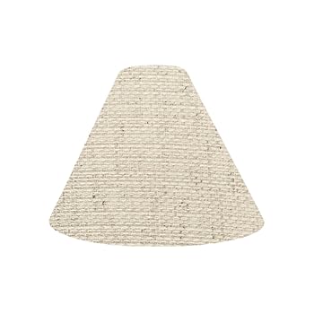 【中古】【未使用】lamp-shade 【A-30102】アーム式シェード ランプシェード交換用 電気スタンドの傘 照明 綿麻キナリ 直径30cm|AJIMURA-SHOP