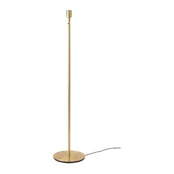 【中古】ＩＫＥＡ/イケア SKAFTET：フロアランプベース130 cm 黄銅色（904.059.73）
