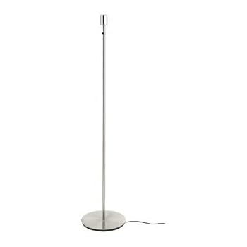 【中古】ＩＫＥＡ/イケア SKAFTET：フロアランプベース130 cm ニッケルメッキ（004.055.38）