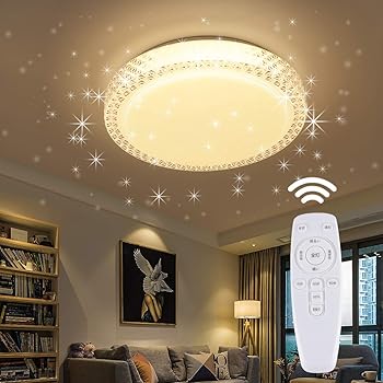 【中古】LED 最高限度ともし火 星空成り行き 25W 無座標軸調光調色印字機 4~6畳 常夜灯 流行り物 記憶装置役立つこと 照明装置手道具 白熱電球色 昼光色 3000k-6000k 上昇限度 和風 部屋の入り口