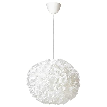 【中古】ＩＫＥＡ/イケア VINDKAST ：シャンデリヤ照明ランプ50糎 白いこと（404.691.18）