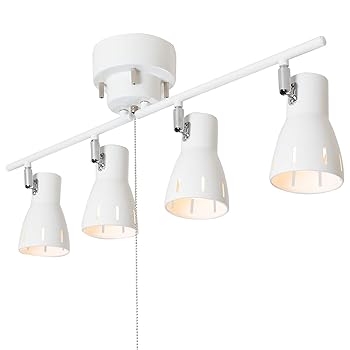 【中古】Jiya 最高限度ともし火 4灯 E26口金 LED白熱電球相応う 最高限度注目の的 インダストリアル 上昇限度照明装置 北欧 今めかしい 喫茶店風 打っ付け飾り気の無い 角度調