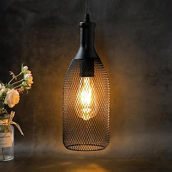 【中古】JHY DESIGN 電池式 吊り下げ ランプ コードレス 装飾ペンダントランプ おしゃれ間接照明 6時間タイマー付き レトロ 天井照明 LED ホーロー風 ラ