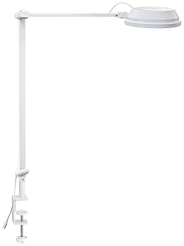 【中古】【未使用】ジェントス LEDデスクライト ルミサス R105 【明るさ 1000ルーメン】 ホワイト DK-R105WH｜AJIMURA-SHOP