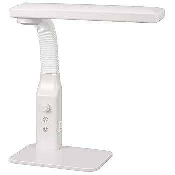 【中古】オーム電機 LEDデスクスライト 調光・調色機能付き DS-LE95CG-W/RA93 06-3685 OHM|AJIMURA-SHOP