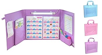【中古】【未使用】集中力UP学習用パーテーション (LEDスリムライト付/スカイブルー) テスト勉強・リビング学習用 はこスぺ MH-JK01(SBL) 7,994円