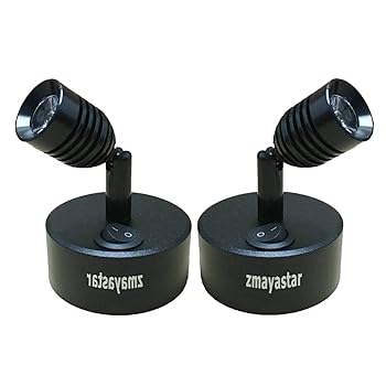 【中古】zmayastar USB申し受ける式 LED注目の的 2個仕掛ける 排他的権利の仕掛ける LED斑点模様 陳列場照明装置 角度自然調整能力のある ワット数切り詰める ZM-TYNN-010D (申し受ける式-電