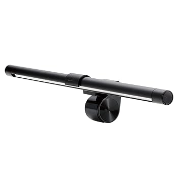 【中古】【未使用】エレコム モニターライト スクリーンバー LED 49cm 掛け式 USB ( USB-C ) 最大920ルーメン 無段階輝度調節 調色3段階 自動調光機能 反射光抑制設