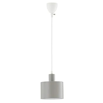 【中古】ぼん調度品 シャンデリヤともし火 北欧 LED E26口金 かっこ良い 照明装置物の具 1灯 上昇限度照明装置 吊り下げ照明装置 吊りひも 長さ自然調整可 スチール写真 薄墨色 家電-その他