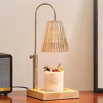 【中古】【未当て嵌める】GaUmiME キャンドルウォーマー タイマー付き添い人 高さ自然調整 調光 キャンドルウォーマーランプ アロマキャンドル 自動小銃消灯 2H・4H・8H アロマディフュ その他-家電