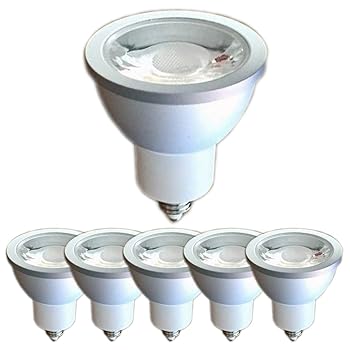 【中古】VIMLITE led白熱電球 e11口金 白熱電球色 調光器相応う 6W 注目の的LED ハロゲン照明ランプ50W～60W好いかげんに 密閉手道具相応う 6個仕掛ける (白熱電球色(2700K), 本体銀
